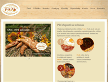 Tablet Screenshot of pivak.eu